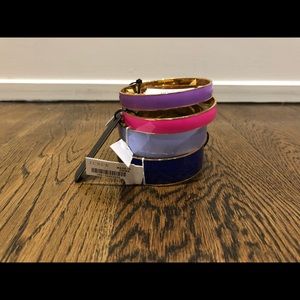Set of 4 J.Crew bangles